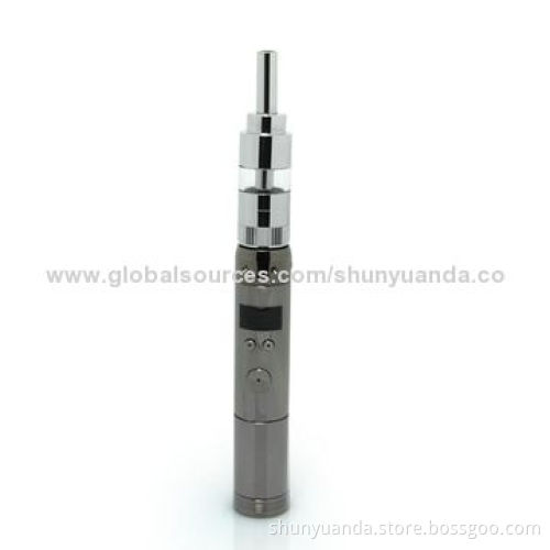 Electronic cigarette mod with variable voltage mod